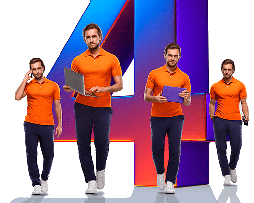 Великолепная четверка Ростелеком в&nbsp;село Щельябож (Республика Коми)